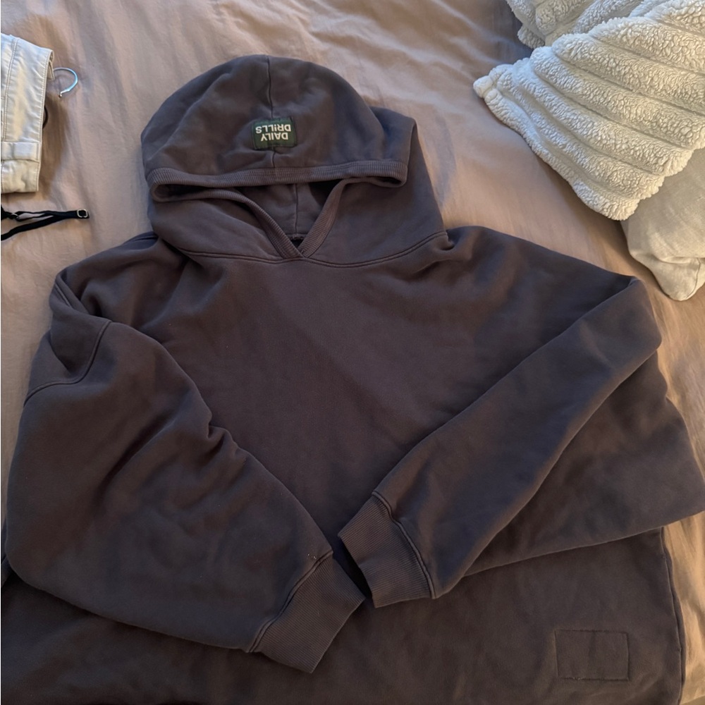 Copy- Cropped reversible Daily Drills Hoodie